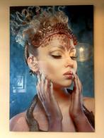 Glas paneel, Zo goed als nieuw, 75 tot 100 cm, Foto of Poster, 75 cm of meer