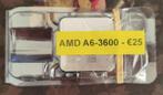AMD A6-3600, Quad-Core, Turbo 2,4Ghz, €25,- (Socket FM1), Gebruikt, AMD A6-3600, 4-core, Socket FM1