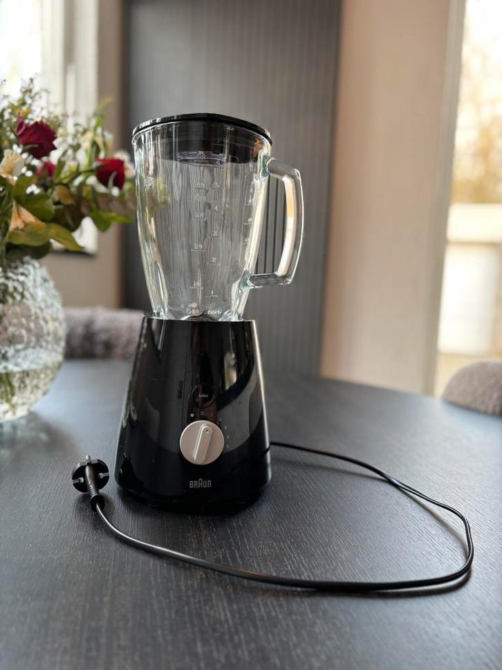 BRAUN turbo blender 1750 mixer type 4186, Witgoed en Apparatuur, Blenders, Gebruikt, Blender, Ophalen of Verzenden