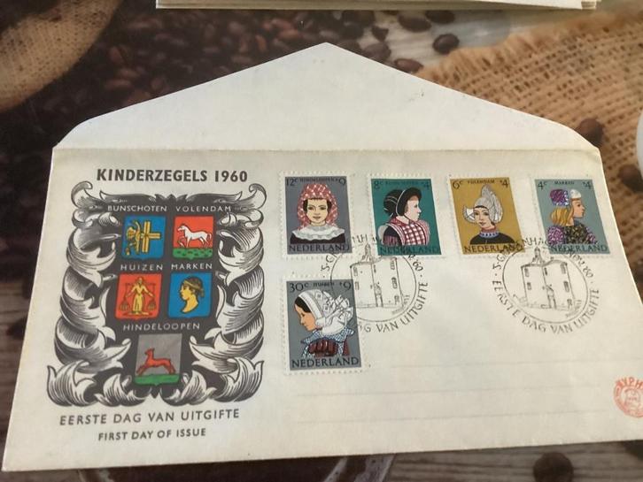 No2923 Kinder E46 blanco Heb ook van Nederland jaargangen fd, Postzegels en Munten, Postzegels | Eerstedagenveloppen, Onbeschreven