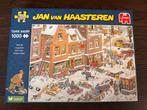 Jan van Haasteren puzzel 1000 stukjes - Sneeuwpret, Ophalen, 500 t/m 1500 stukjes, Zo goed als nieuw, Legpuzzel