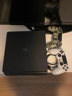 PS4 Slim + 2 Controllers, Spelcomputers en Games, Spelcomputers | Sony PlayStation 4, Met 2 controllers, Ophalen of Verzenden