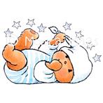 Behangposter Bobbi liggend, Kinderen en Baby's, Ophalen