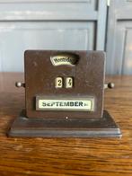 Vintage eeuwig durend bureaukalender industriële uitstraling, Ophalen of Verzenden