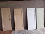 4 stompe paneeldeuren 83x201, 80 tot 100 cm, Gebruikt, Hout, Ophalen
