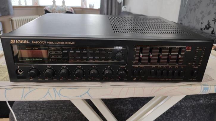 Tuner versterker Inkel, Audio, Tv en Foto, Versterkers en Receivers, Gebruikt, Minder dan 60 watt, Overige merken, Ophalen of Verzenden