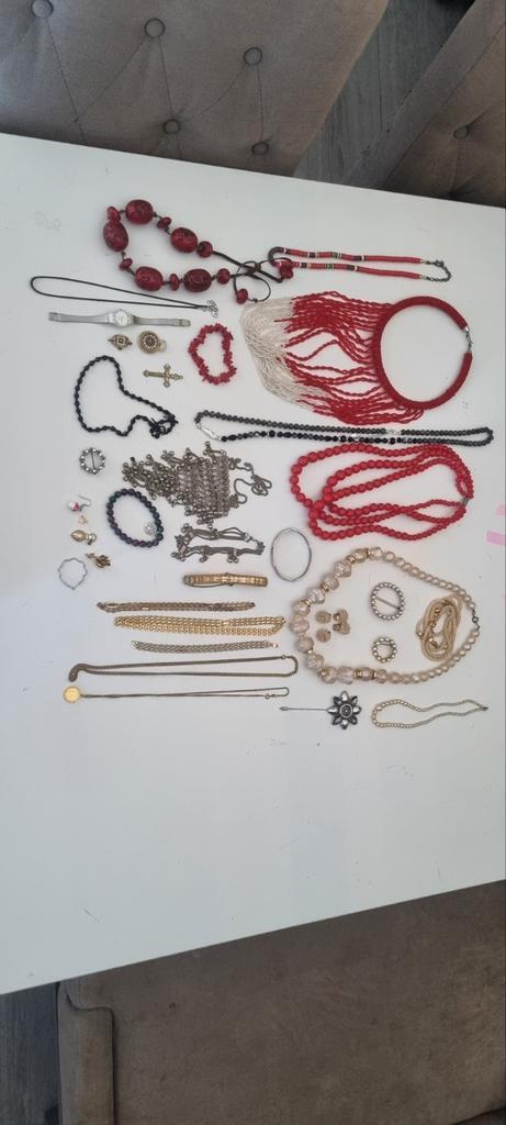 Vintage sieraden, Sieraden, Tassen en Uiterlijk, Kettingen, Zo goed als nieuw, Ophalen of Verzenden