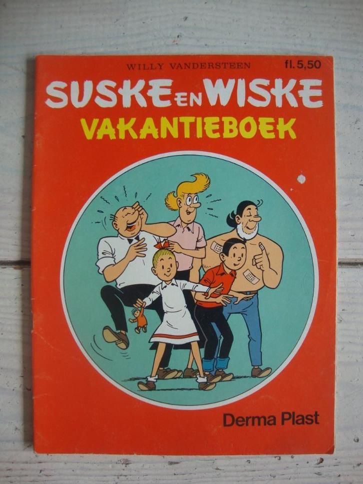 Suske en Wiske - reclame uitgave Derma Plast (vakantieboek), Boeken, Stripboeken, Gelezen, Eén stripboek, Ophalen of Verzenden