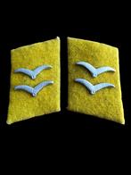 WW2 Luftwaffe Unterfeldwebel Flieger kragenspiegel, Verzamelen, Militaria | Tweede Wereldoorlog, Ophalen of Verzenden, Landmacht