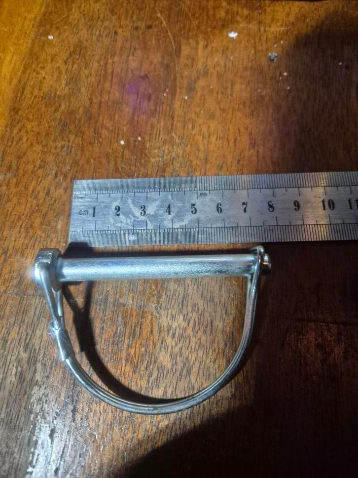 Verzinkte borgpen 7.5 x 72mm 75stuks, Doe-het-zelf en Verbouw, IJzerwaren en Bevestigingsmiddelen, Nieuw, Overige typen, 50 tot 100 mm