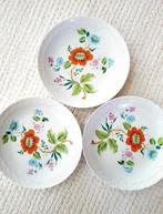 3 puntgave franse bordjes van G. Labesse Limoges, Antiek en Kunst, Ophalen of Verzenden