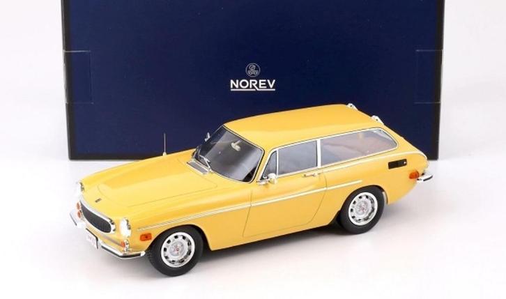 Volvo 1800 ES (US version) 1972 Sun Yellow 400 pcs 1:18, Hobby en Vrije tijd, Modelauto's | 1:18, Nieuw, Auto, Norev, Ophalen of Verzenden