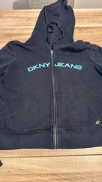 Dkny dames vest, maat L, donkerblauw vest, Gedragen, Blauw, Maat 38/40 (M), Ophalen of Verzenden