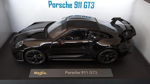 Porsche 911 GT3 1:18 Maisto Pol, Hobby en Vrije tijd, Modelauto's | 1:18, Nieuw, Auto, Maisto, Verzenden