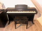 Roland RP501R-CB Black digitale piano met Roland pianobank, Ophalen, Gebruikt, Zwart, Digitaal