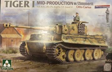 Coelianmodels, Takom, 2200, Tiger I Mid, 1/35, € 39,99 beschikbaar voor biedingen