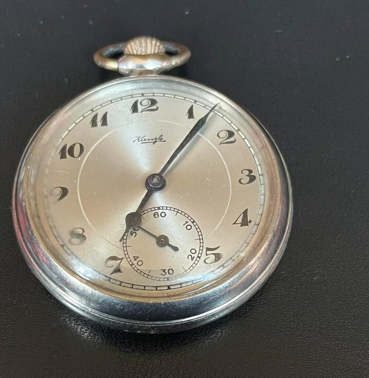 Oude Zakhorloge “ Kienzle” - Opknapper, Sieraden, Tassen en Uiterlijk, Horloges | Antiek, Zakhorloge, Overige merken, Staal, Ophalen of Verzenden