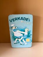 Oud Verkade Biscuitblik met Kinderen, Ophalen of Verzenden