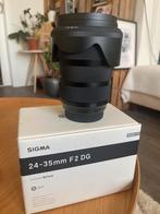 Sigma Art 24-35mm f/2.0 Canon EF - Topstaat!, Sigma, Ophalen of Verzenden, Zo goed als nieuw, Standaardlens