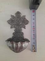 Tin, tinnen wijwaterbakje, Antiek en Kunst, Ophalen of Verzenden