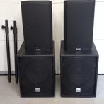 Alto speakers,pa set,geluidsset, Audio, Tv en Foto, Overige merken, 120 watt of meer, Ophalen