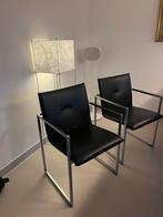 Arco Frame XL Zwart Lederen Design stoel, Ophalen, Zwart, Leer, Zo goed als nieuw