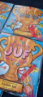 DE LIEFSTE Juf van het jaar en de BESTE MEESTER van de werel, Hobby en Vrije tijd, Feestartikelen, Ophalen of Verzenden, Nieuw