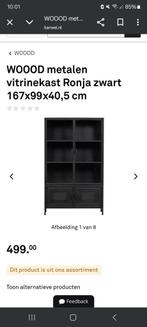 metalen vitrinekast, Ophalen, 50 tot 100 cm, 150 tot 200 cm, 25 tot 50 cm