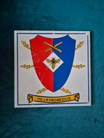 Wapenschild / tegel 119 LKVBDBEDCIE, Ophalen of Verzenden, Landmacht, Nederland