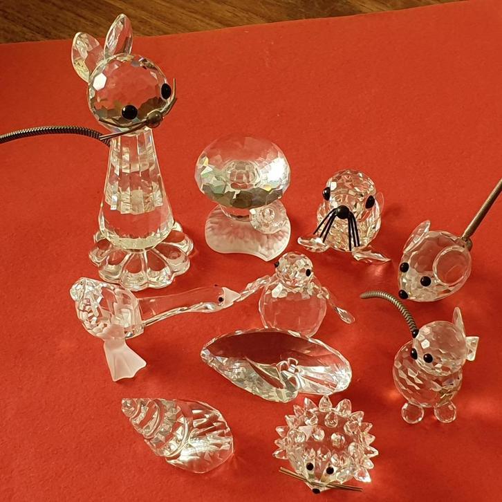 10 swarovski beeldjes voor €55 (5), Verzamelen, Swarovski, Zo goed als nieuw, Figuurtje, Ophalen