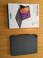 Logitech Folio Touch iPad Air gen 4+5  aangeboden, Logitech, 11 inch, Bescherming voor- en achterkant, Zo goed als nieuw