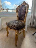 Stoel luipaard / panter print, Huis en Inrichting, Stoelen, Ophalen, Zo goed als nieuw, Eén