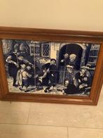 Schilderij De muzikanten voor de Boerderij, Ophalen
