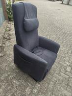 Antraciet Elektrische Relaxstoel - Verstelbaar, Ophalen, 75 tot 100 cm, Zo goed als nieuw, 75 tot 100 cm