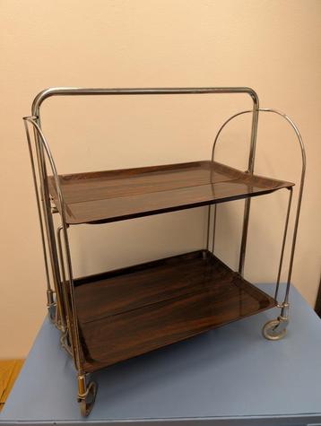 Vintage Bremshey and Co serveerwagen, barcart 50s/60s beschikbaar voor biedingen