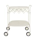 Kartell Gastone trolley mat Cream inklapbaar, Huis en Inrichting, Ophalen, Gebruikt, 50 tot 100 cm, Kartell@kartell.it