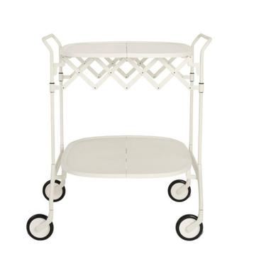 Kartell Gastone trolley mat Cream inklapbaar beschikbaar voor biedingen