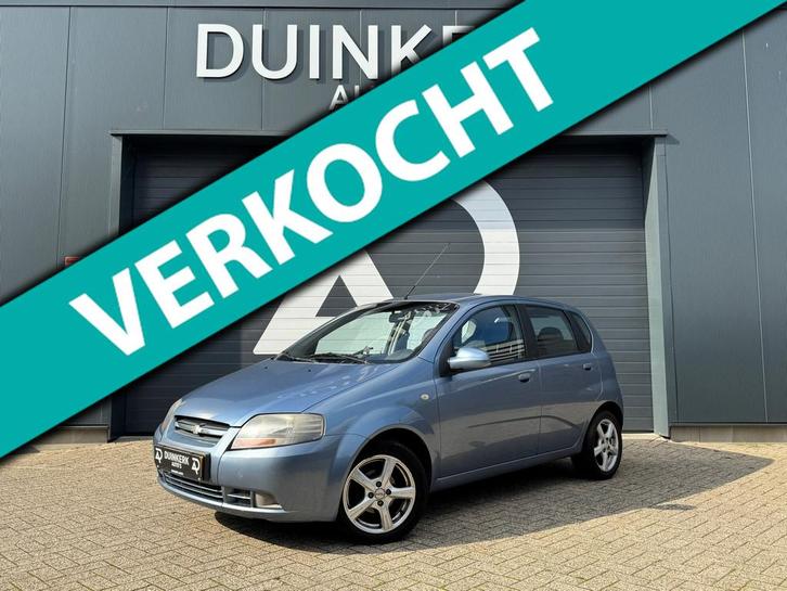 Chevrolet Kalos 1.4-16V Class | Automaat | Airco | Nieuwe AP, Auto's, Chevrolet, Bedrijf, Te koop, Kalos, ABS, Airbags, Airconditioning