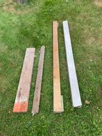 Restant balken en planken, Ophalen, Gebruikt, 180 tot 250 cm, Balken