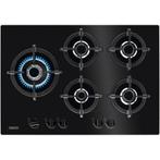 ZANUSSI ZGO78530BA Gas op glas kookplaat, Witgoed en Apparatuur, Kookplaten, Ophalen, Nieuw, Gas