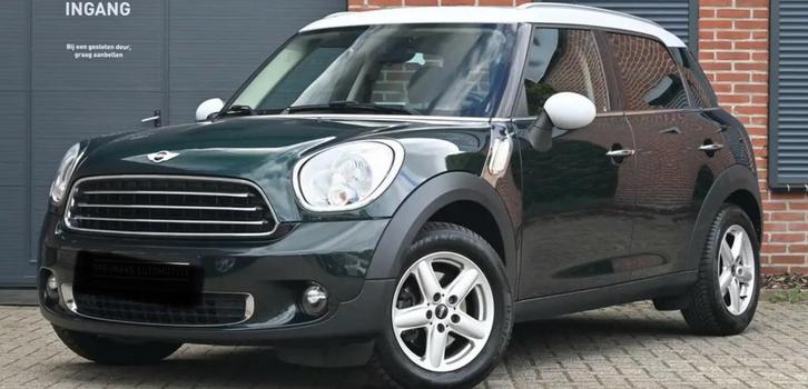 Mini Cooper Countryman, Auto's, Mini, Particulier, Countryman, Benzine, Stationwagon, Automaat, Groen, Zwart, Stof, Onderhoudsboekje