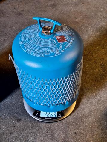 Camping gaspot, gasfles 2.75 en of 1.8 kg beschikbaar voor biedingen