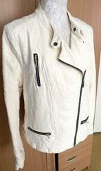 Maison Scotch biker jasje maat 3 38/40, Maat 38/40 (M), Wit, Ophalen of Verzenden, Zo goed als nieuw