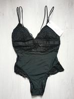 Nieuw Hunkemöller Rose padded body zwart XS, Verzenden, Zwart, Body of Korset