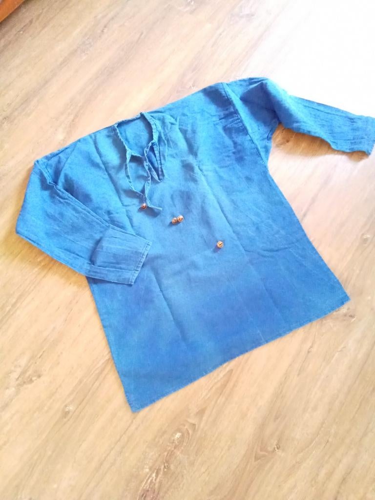 Zelfgemaakte boerenkiel, kiel,, Ophalen of Verzenden, Gedragen, Rood