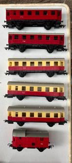 Piko trein met 5 wagonnen set, Hobby en Vrije tijd, Modeltreinen | H0, Ophalen of Verzenden, Gebruikt, Wagon, Piko