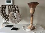 Stenen kelk lamp, Huis en Inrichting, Ophalen, Zo goed als nieuw, Minder dan 50 cm