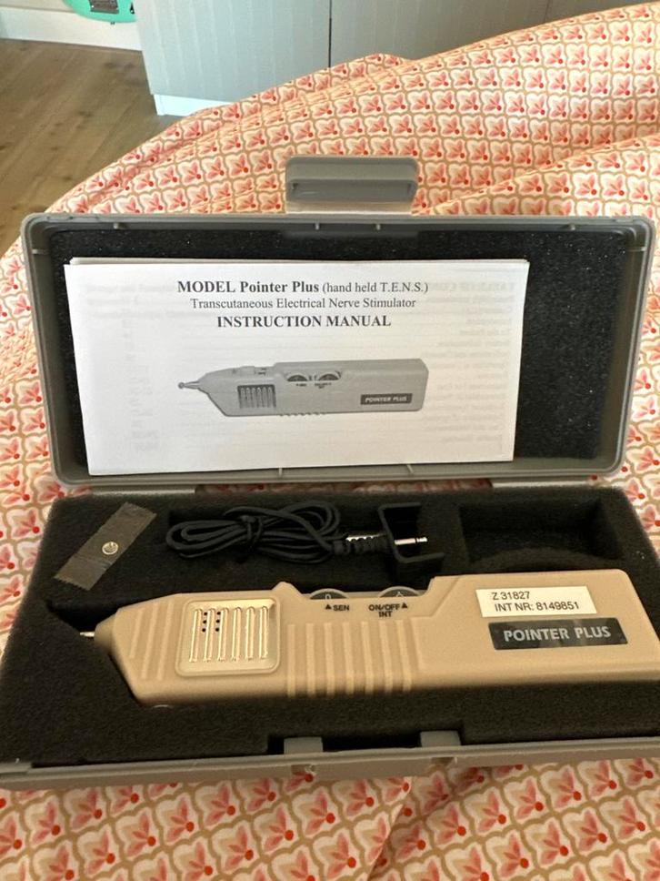 Pointer Plus TENS apparaat - puntzoeker acupunctuur, Sport en Fitness, Massageproducten, Zo goed als nieuw, Apparaat, Ophalen of Verzenden