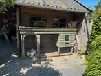 Kippenhok, Dieren en Toebehoren, Pluimvee | Toebehoren, Verzenden, Gebruikt, Kippenhok of Kippenren