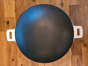 gietijzeren wokpan 31cm nieuw beschikbaar voor biedingen